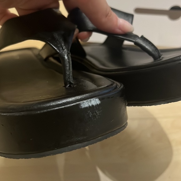 Harlow Vegan Leather Platform Sandals - Picture 4 of 7